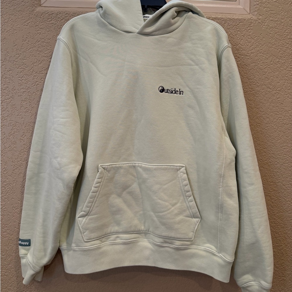 LIKE NEW Madhappy Summer Outdoors Fleece Hoodie - Lime RARE - Picture 7 of 16